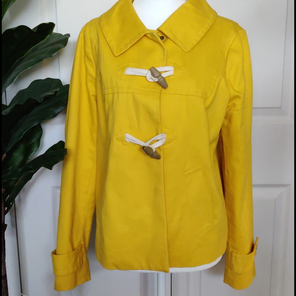 Gap Yellow Toggle Jacket - image 1